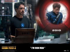 Fonds d'cran Cinma Iron-man 2 Tony Stark sur Cinecomics.fr