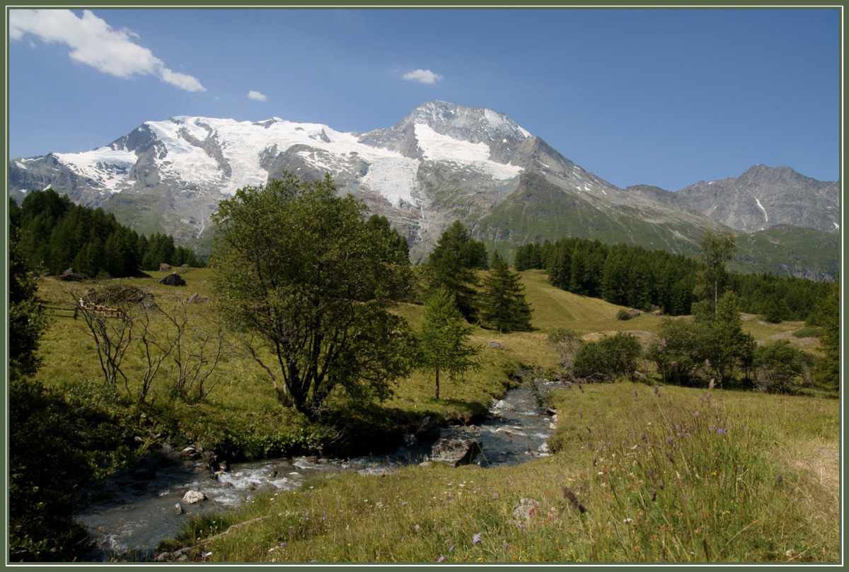 Wallpapers Nature Mountains Le Mont Pourri.