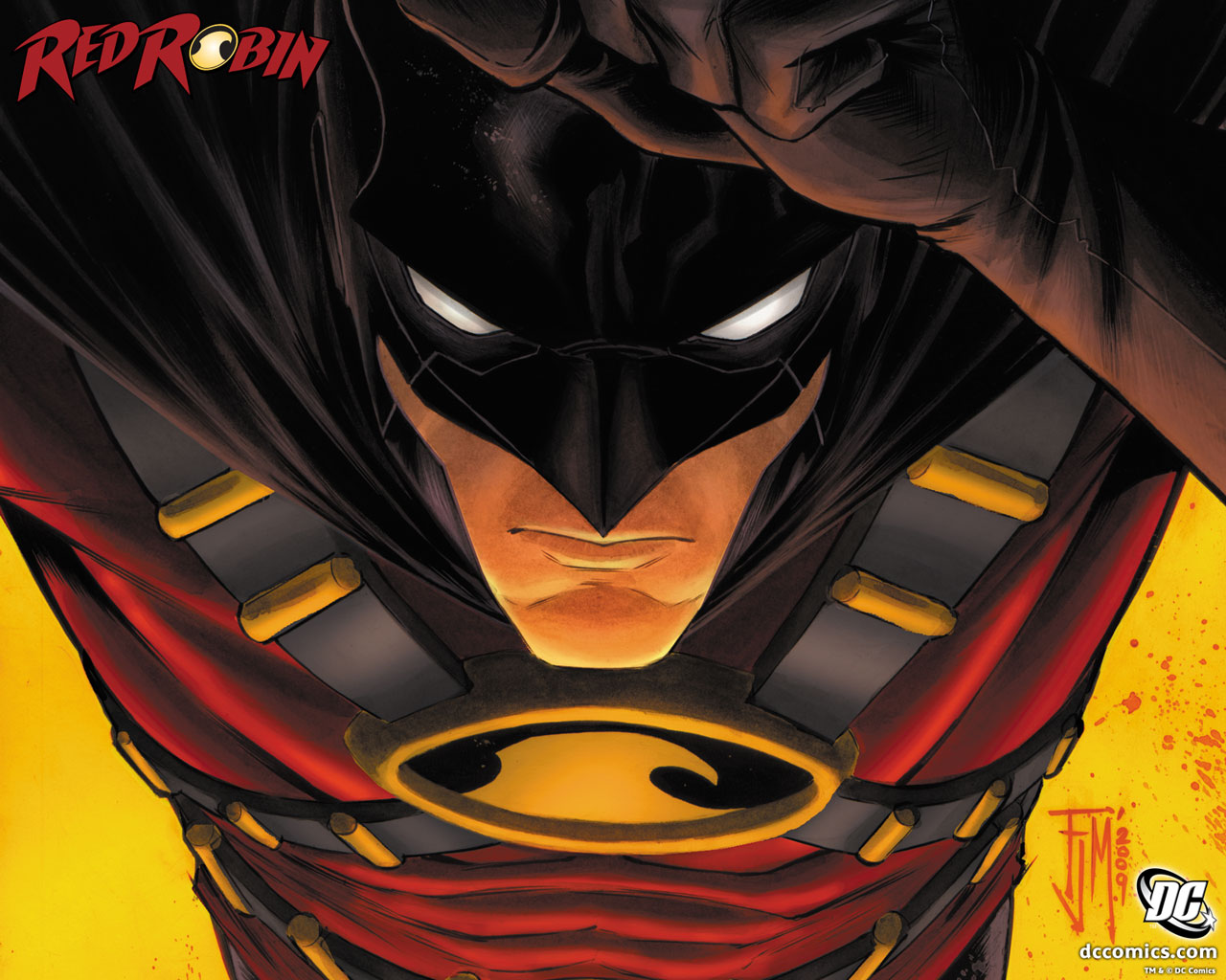 Wallpapers Comics Batman red robin