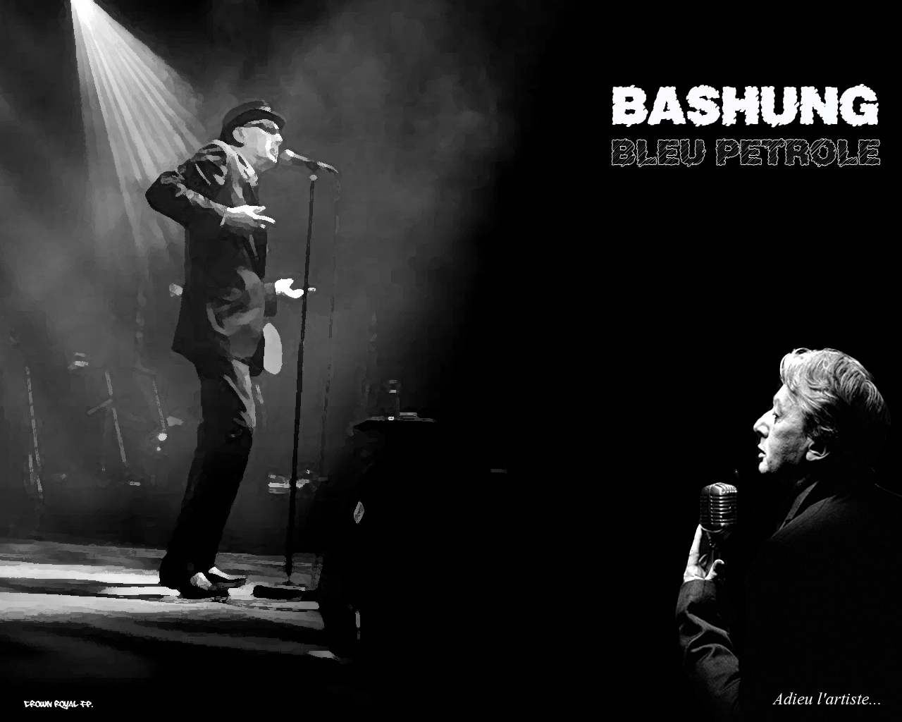 Fonds d'cran Musique Alain Bashung Adieu l'artiste ALAIN BASHUNG