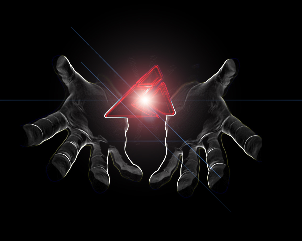 Wallpapers Digital Art 3D - Maya Grov's hand