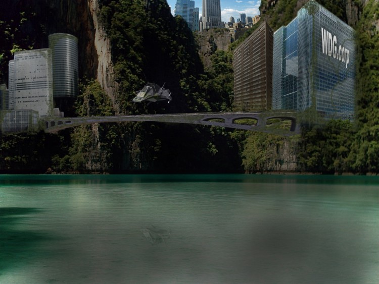 Wallpapers Fantasy and Science Fiction Futuristic Landscapes WDG corp