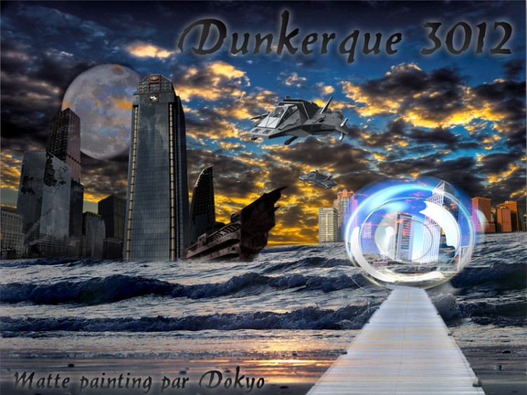 Wallpapers Fantasy and Science Fiction Futuristic Landscapes dunkerque 3012