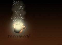 Wallpapers Digital Art Une pause caf