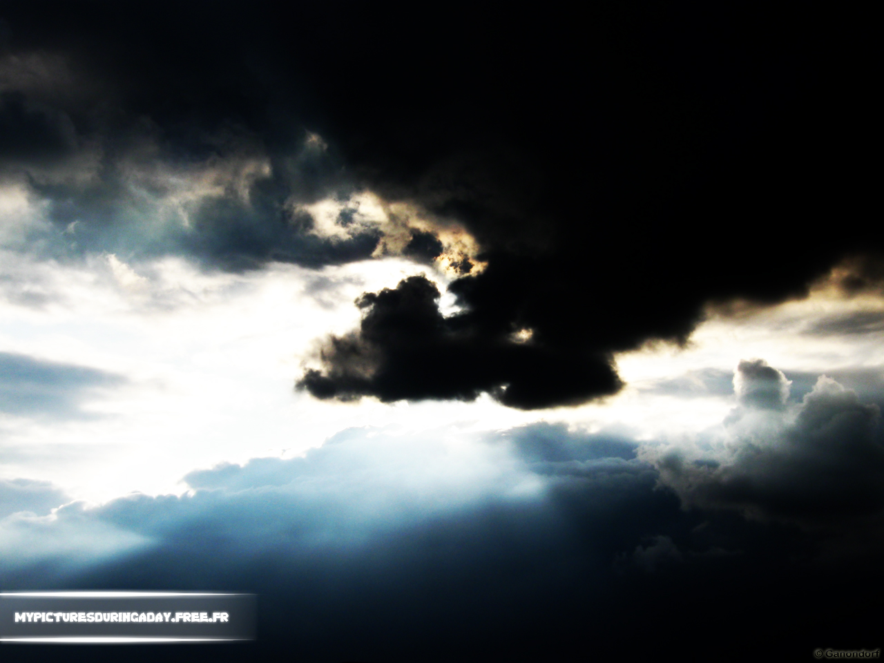 Fonds d'cran Nature Ciel - Nuages La colre de Zeus