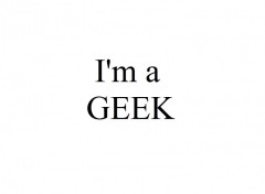 Fonds d'cran Art - Numrique I'm a geek