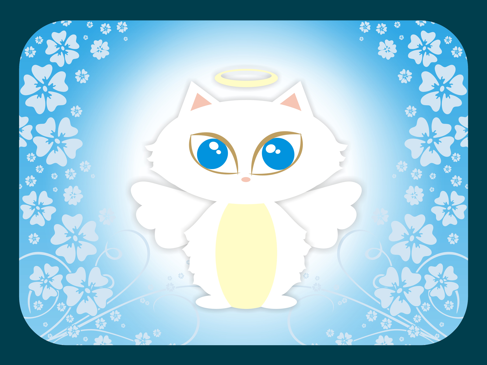 Fonds d'cran Art - Numrique Animaux Kitty Angel