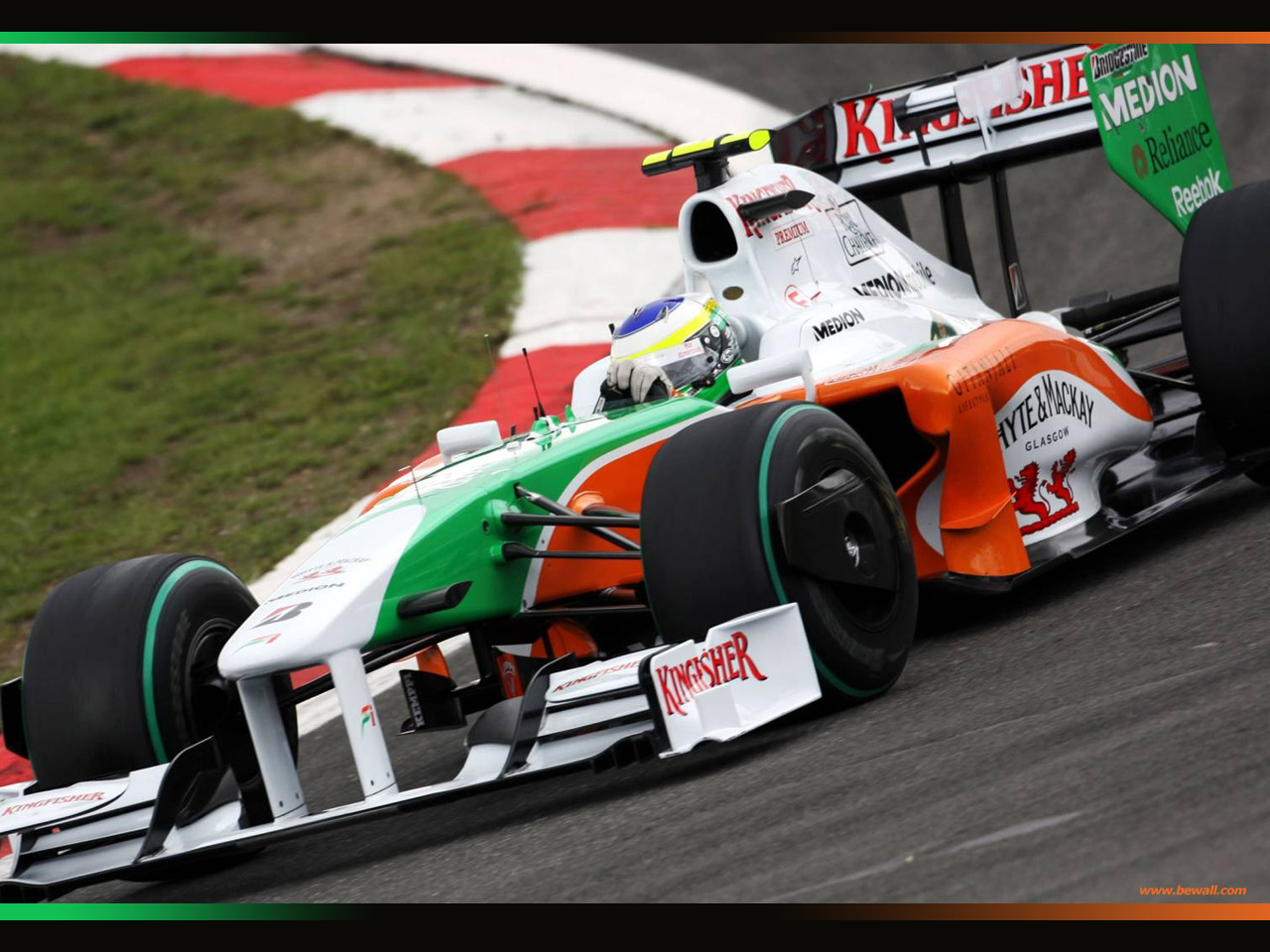 Fonds d'cran Sports - Loisirs Formule 1 force India f1 wallpaper by bewall.com