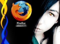 Fonds d'cran Informatique Firefox Girl