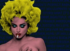 Fonds d'cran Musique Smoking Madonna