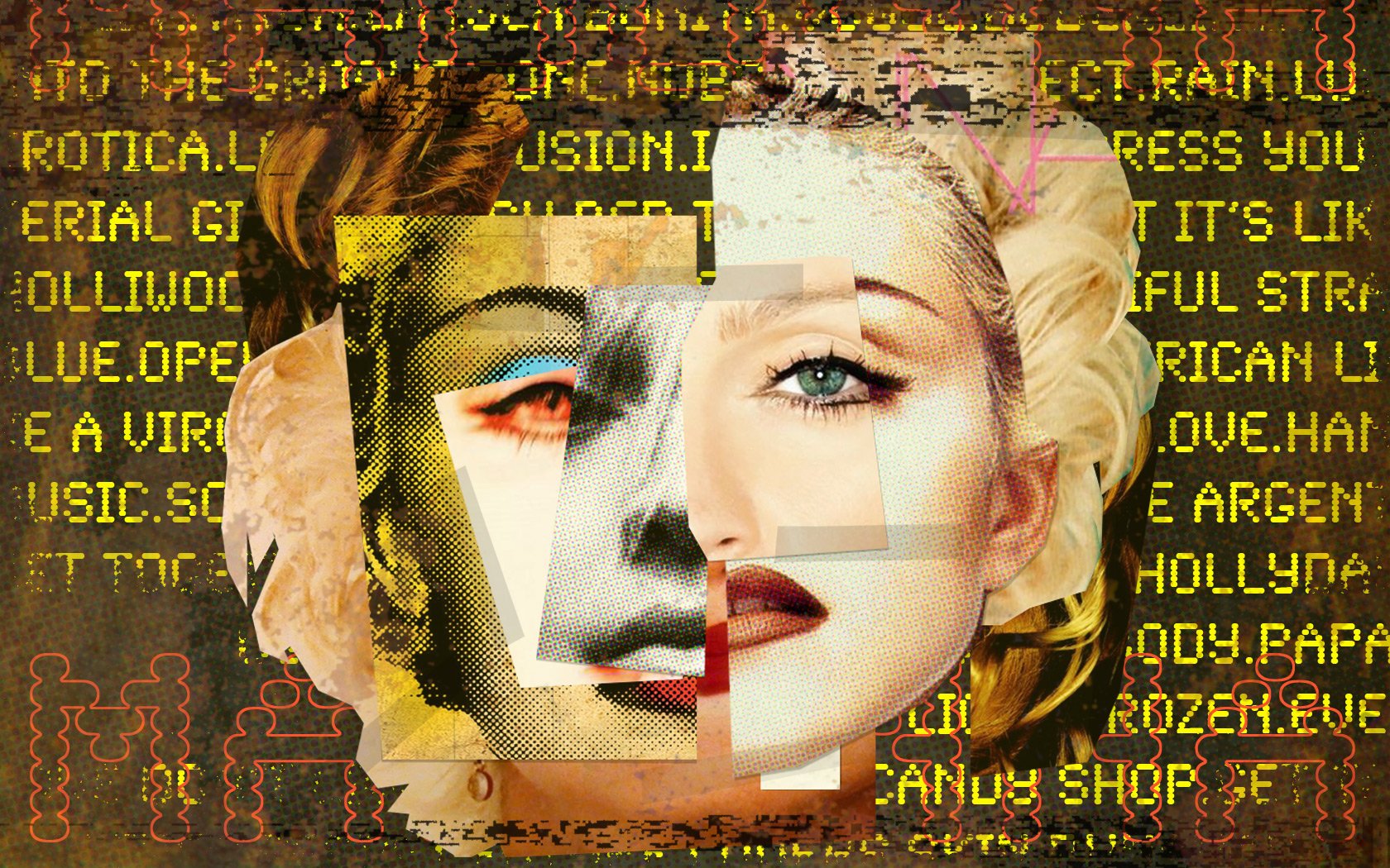 Wallpapers Music Madonna my own celebration cover contest