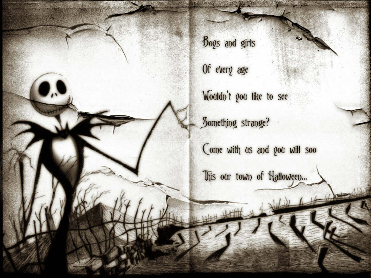 Wallpapers Movies The Nightmare Before Christmas jack