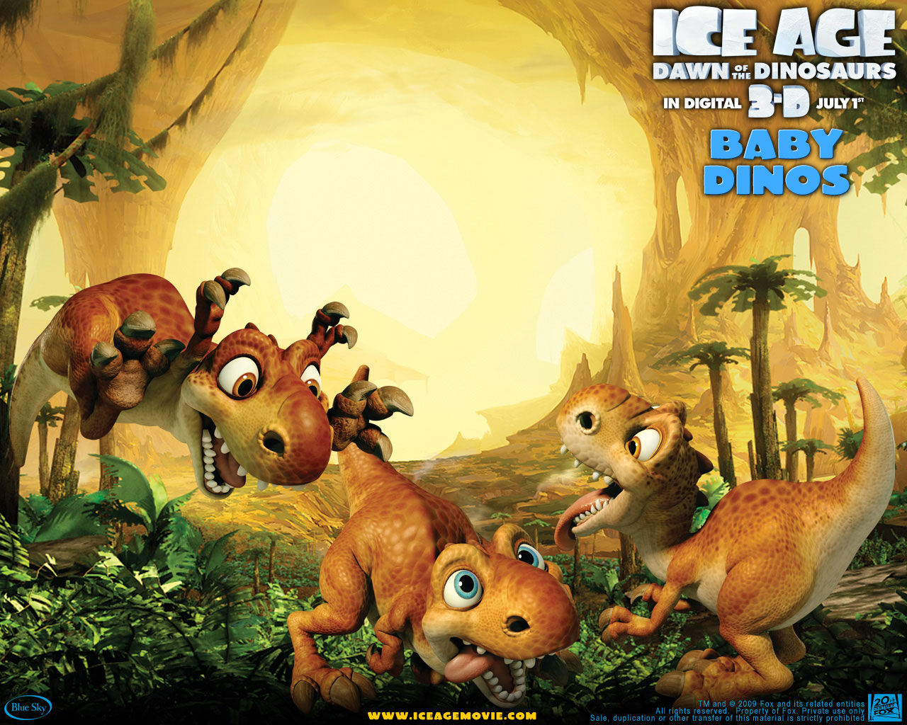 Wallpapers Cartoons Ice Age 3 