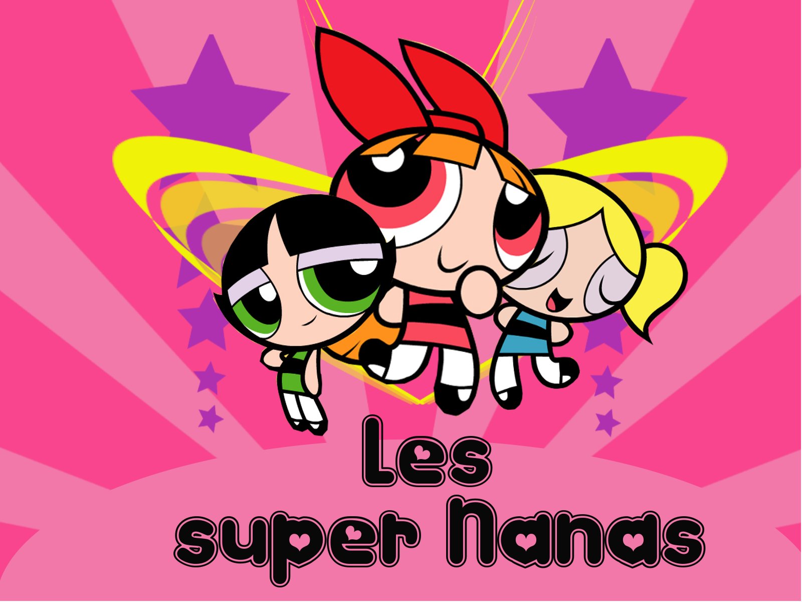 Wallpapers Cartoons Les Super Nanas Les super nanas