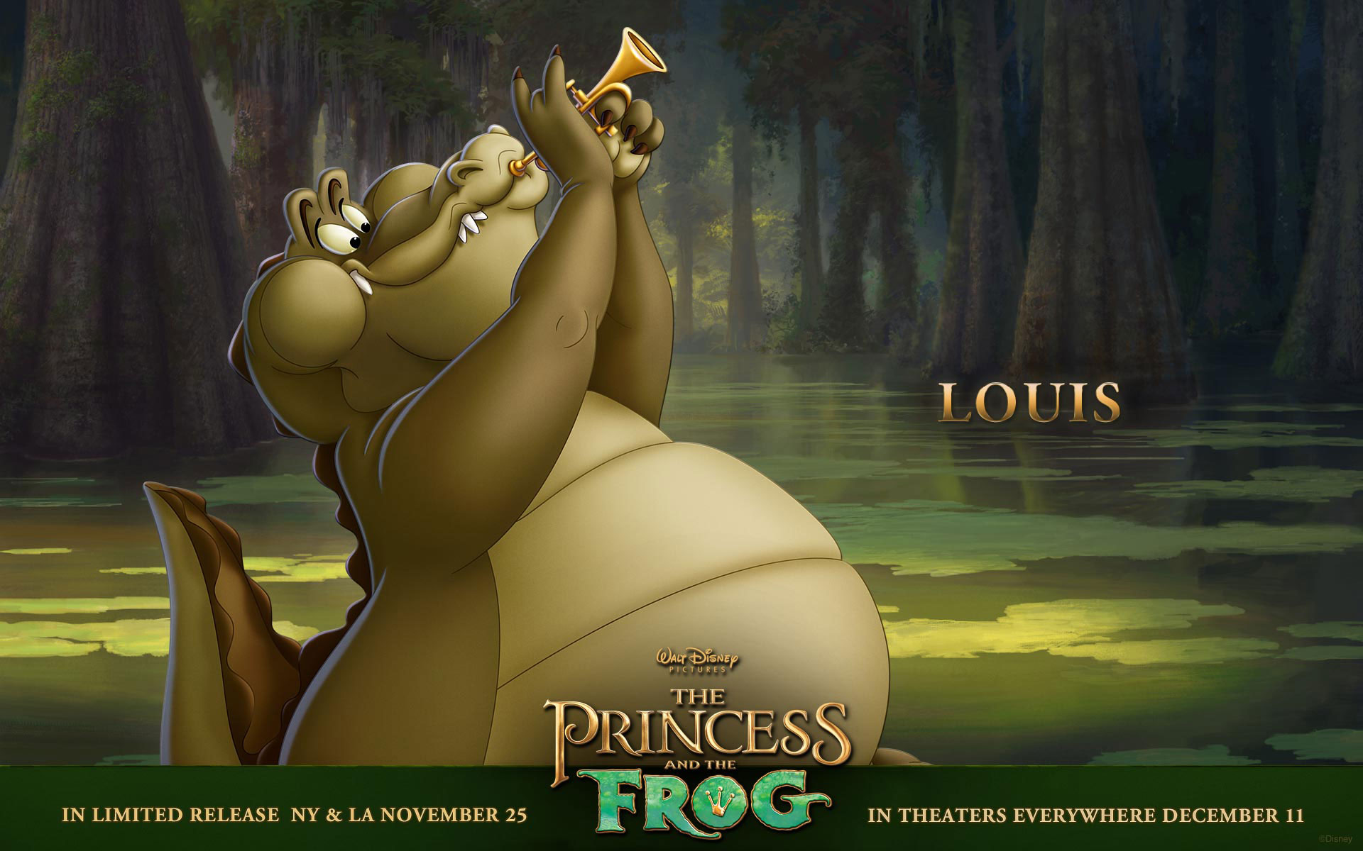 Wallpapers Cartoons The Princess and the Frog 