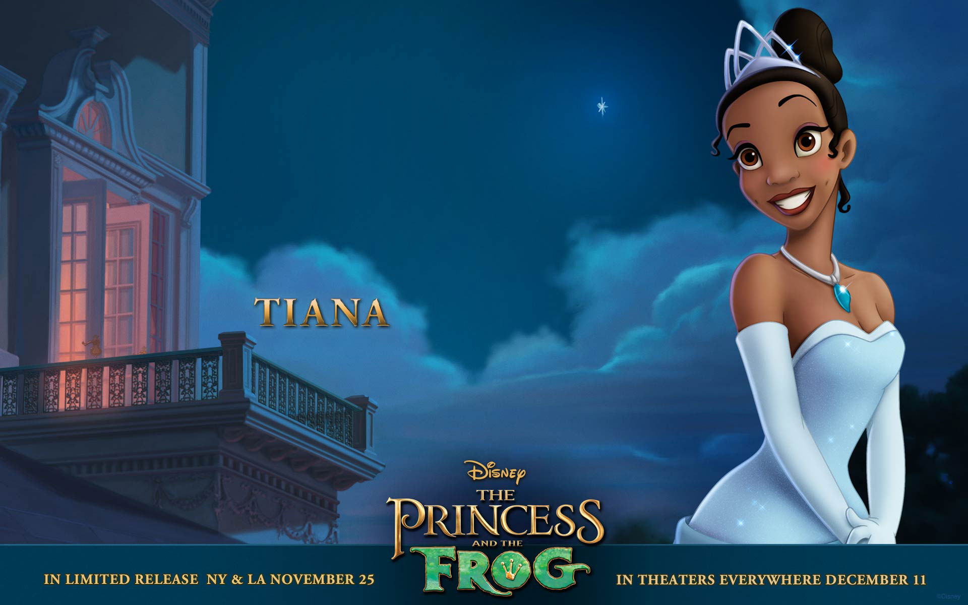 Wallpapers Cartoons The Princess and the Frog 