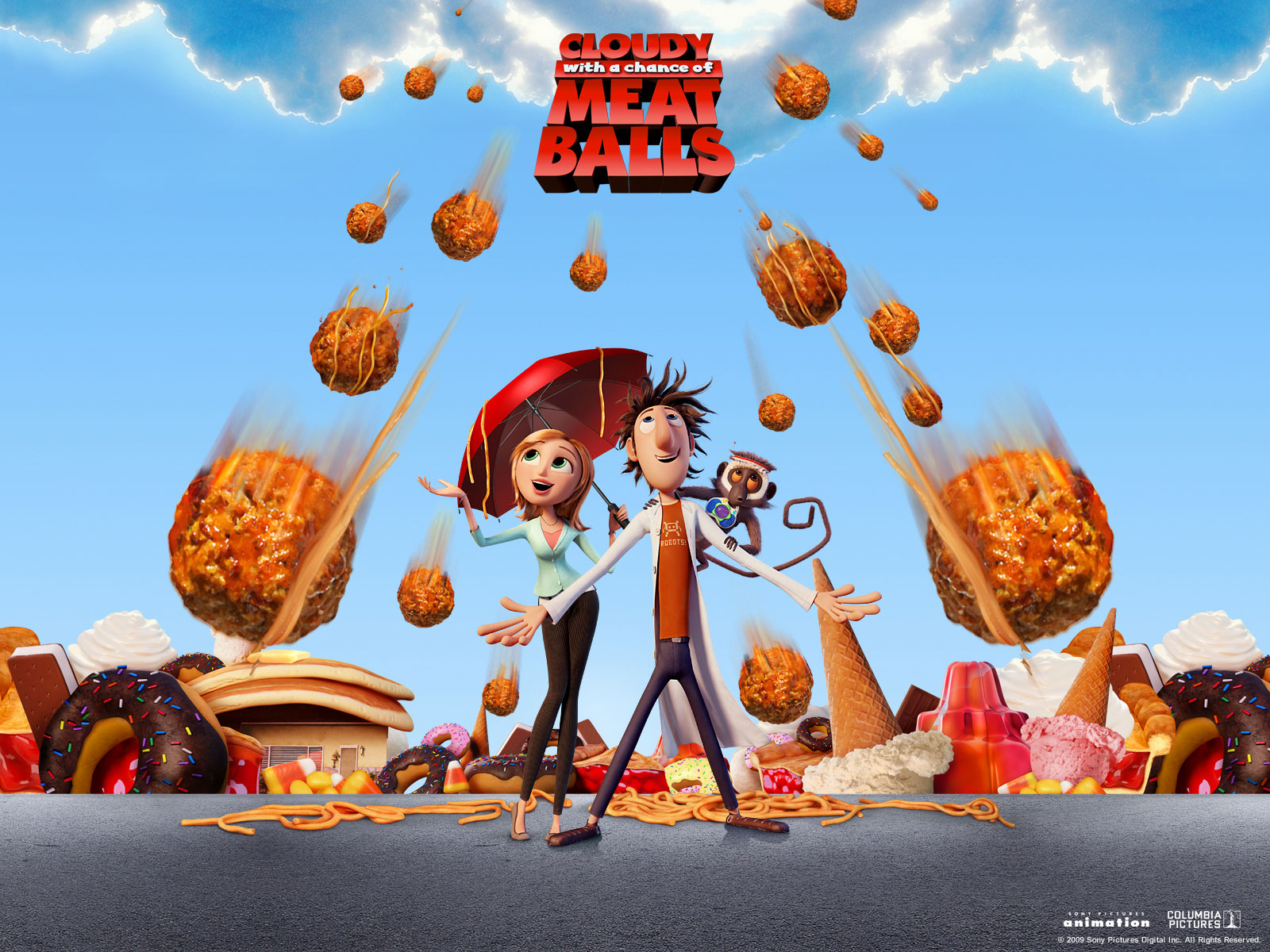 Wallpapers Cartoons Cloudy With A Chance Of Meatballs 