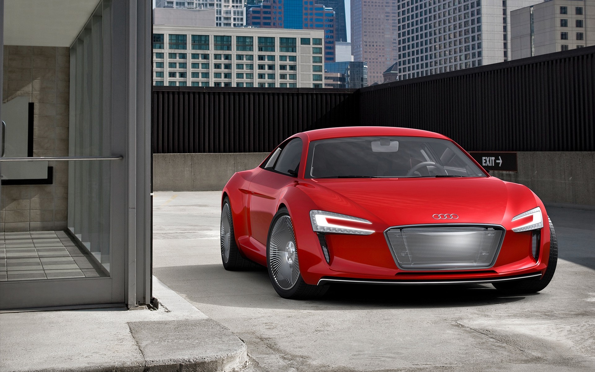 Fonds d'cran Voitures Audi Audi E-Tron on Playstation