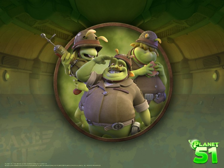 Wallpapers Cartoons Planet 51 Wallpaper N248002