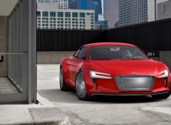 Fonds d'cran Voitures Audi E-Tron on Playstation