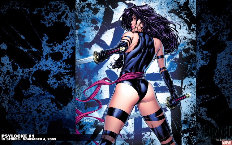 Wallpapers Comics X-Men psylocke