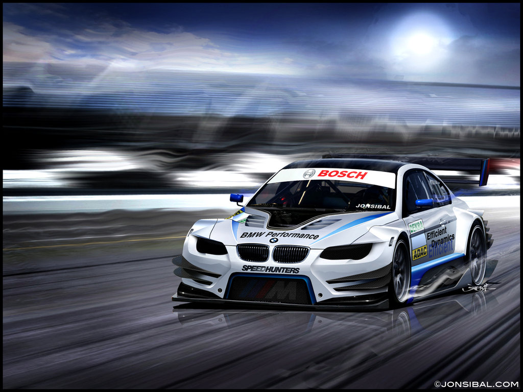 Wallpapers Digital Art Cars - Transport BMW E92 M3 DTM Racecar