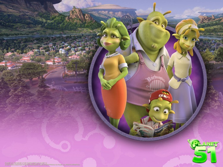 Wallpapers Cartoons Planet 51 Wallpaper N248394