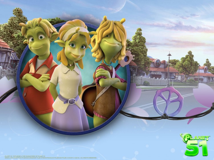 Wallpapers Cartoons Planet 51 Wallpaper N248393