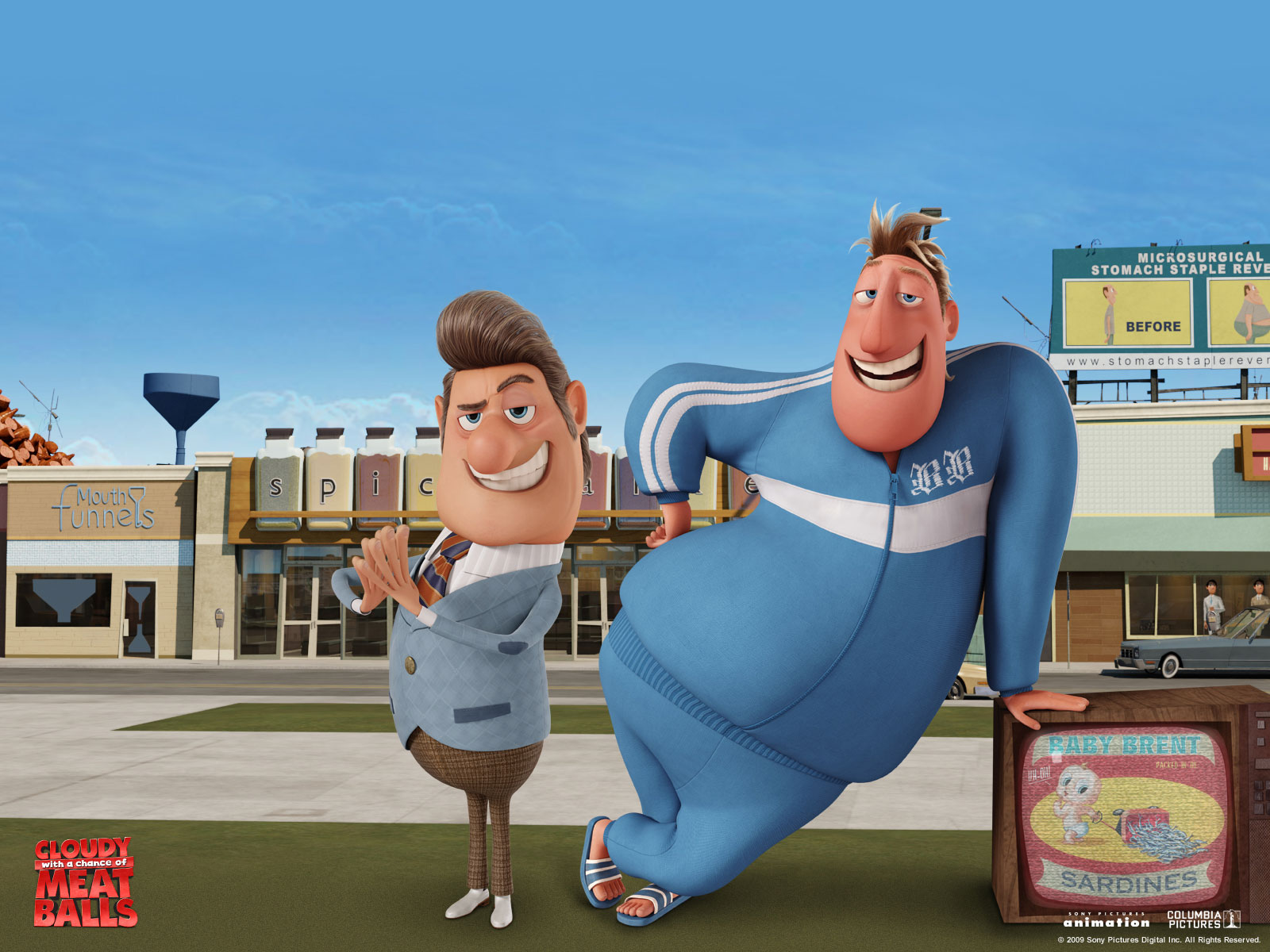 Wallpapers Cartoons Cloudy With A Chance Of Meatballs 