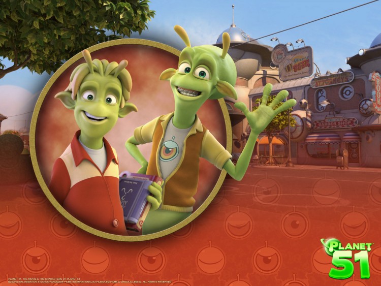 Wallpapers Cartoons Planet 51 Wallpaper N248443