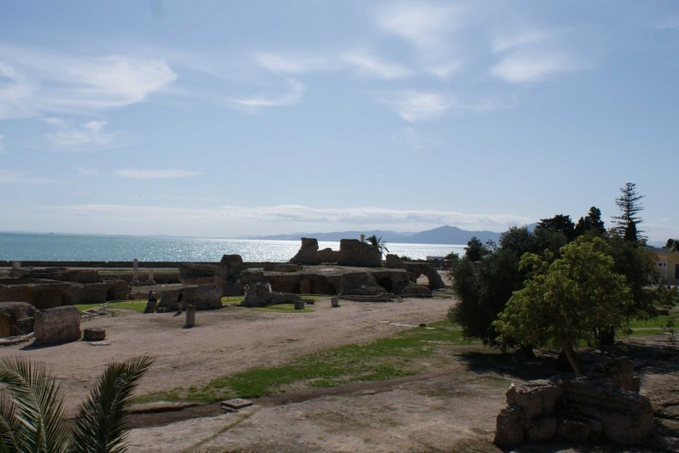 Fonds d'cran Voyages : Afrique Tunisie thermes de carthage