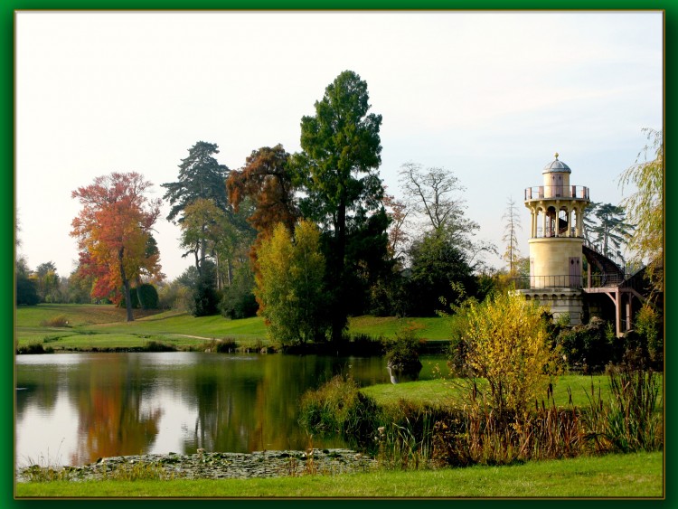 Wallpapers Nature Parks - Gardens Le hron en son royaume