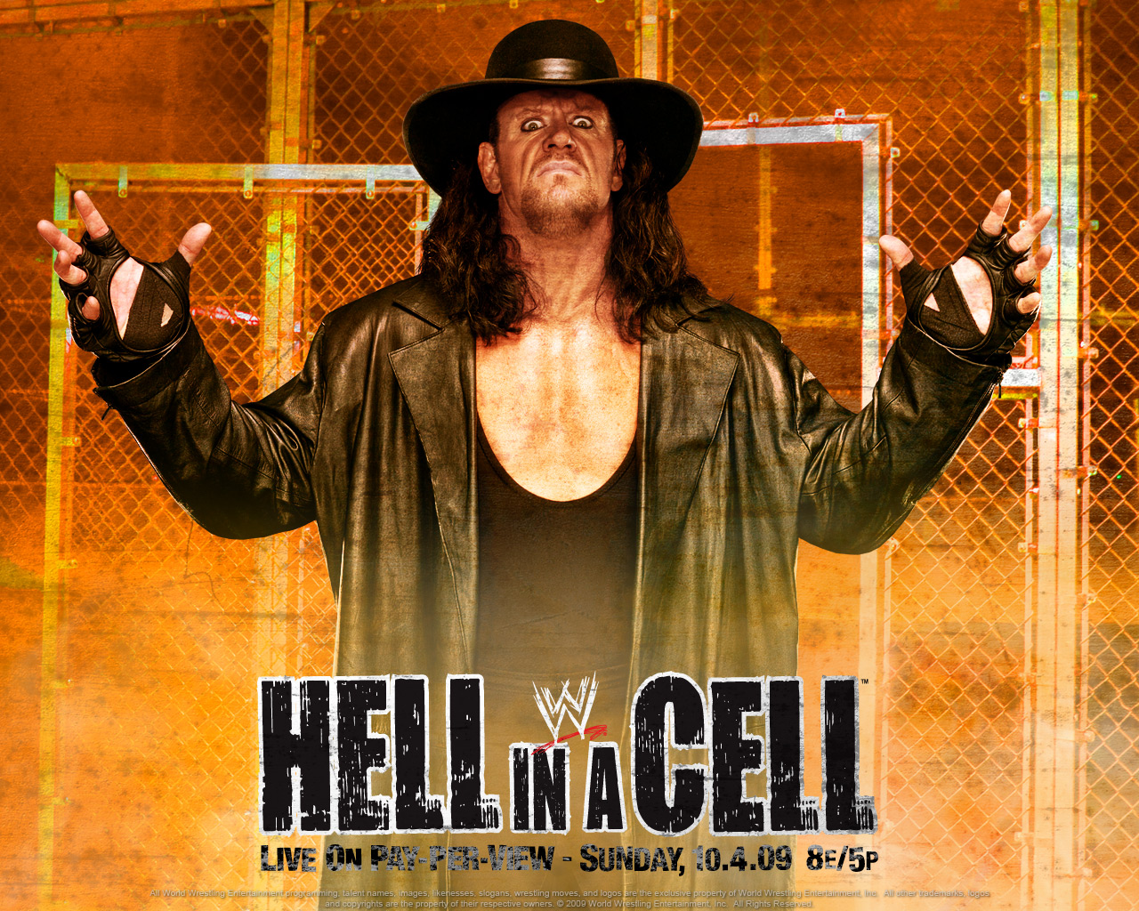 Wallpapers Sports - Leisures Catch hell in a cell 2009 