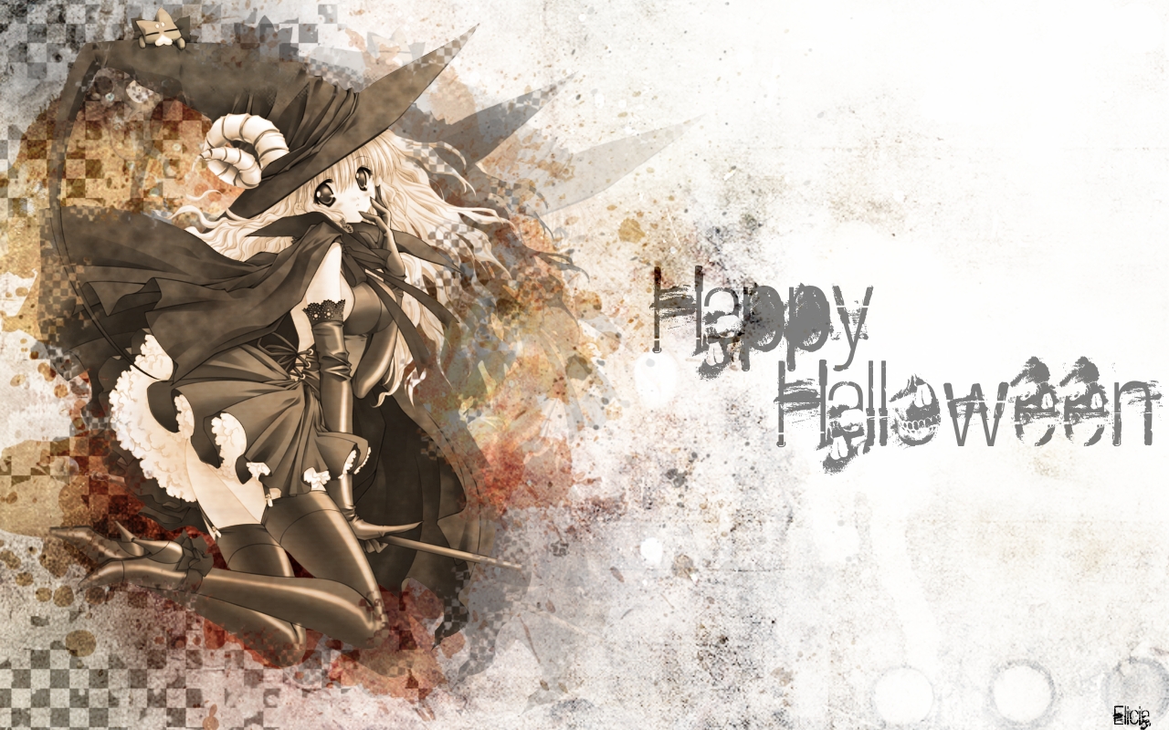 Fonds d'cran Manga Divers Happy Halloween!