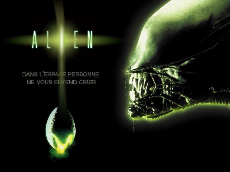 Wallpapers Movies Alien 1 to 4 Alien green