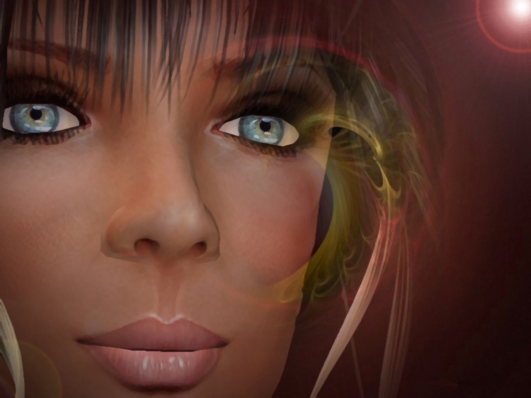 Wallpapers Video Games Second Life rayon de soleil