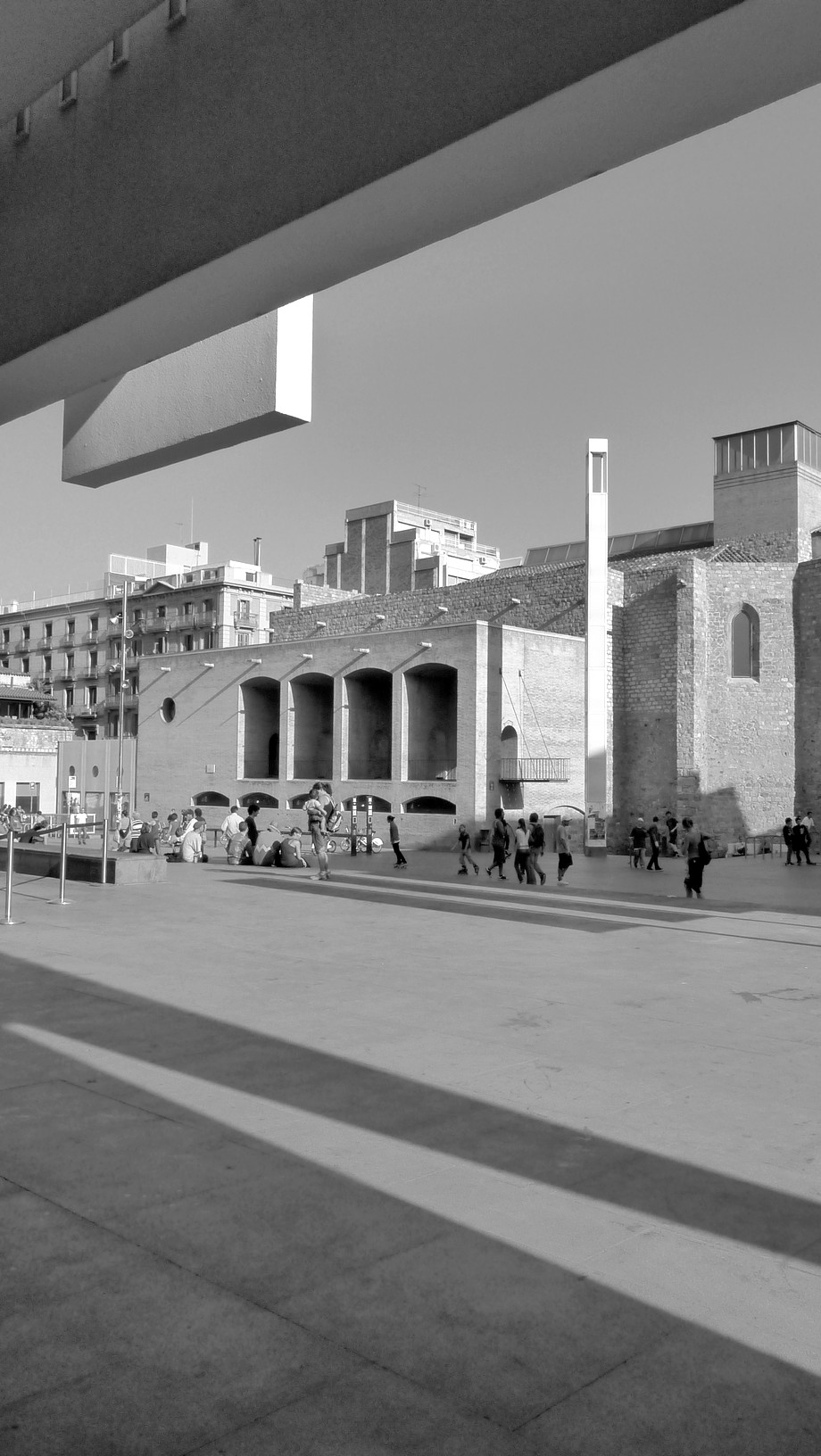 Wallpapers Trips : Europ Spain Barcelone - View From MACBA