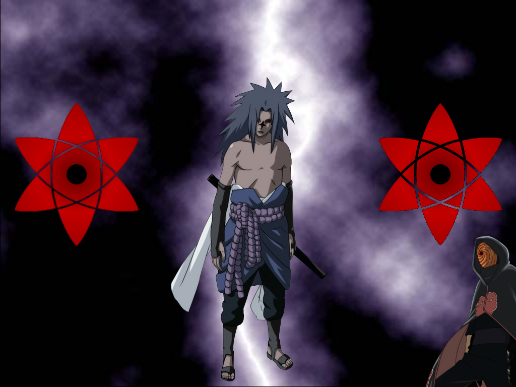 Wallpapers Manga Naruto Sasuke Maudit