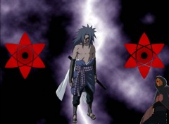 Fonds d'cran Manga Sasuke Maudit