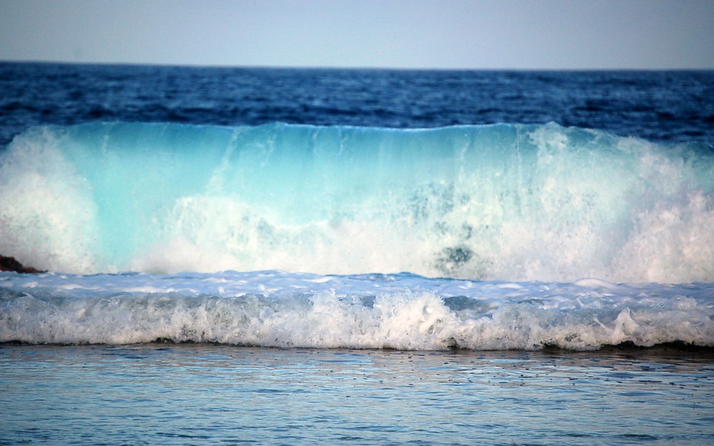 Wallpapers Nature Seas - Oceans - Beaches Rouleau d'cume