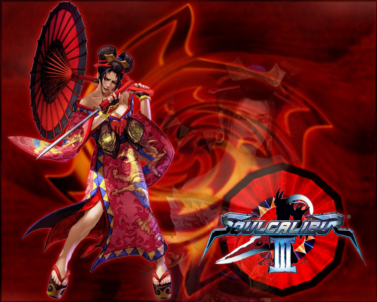 Wallpapers Video Games SoulCalibur III Setzuka