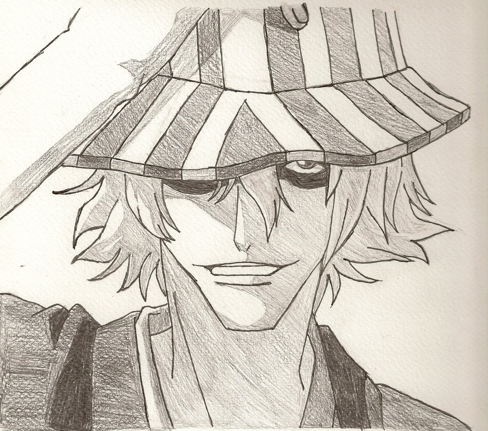 Fonds d'cran Art - Crayon Manga - Bleach urahara