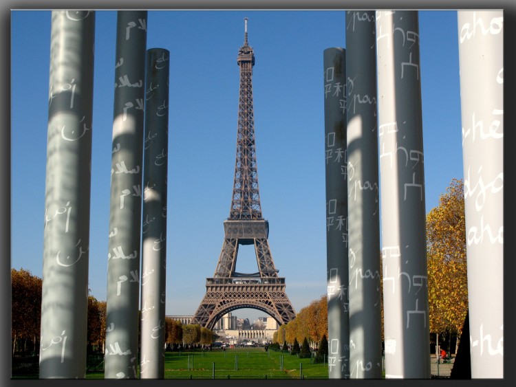 Wallpapers Constructions and architecture Statues - Monuments Balade autour de la tour Eiffel