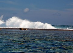 Fonds d'cran Nature belle vague