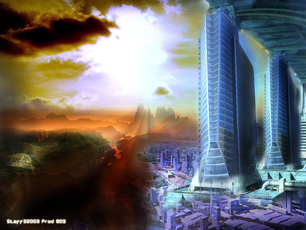 Wallpapers Fantasy and Science Fiction Futuristic Landscapes 