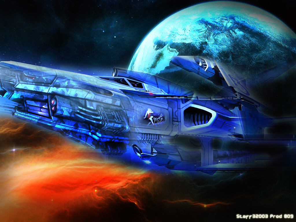 Wallpapers Fantasy and Science Fiction Spaceships 