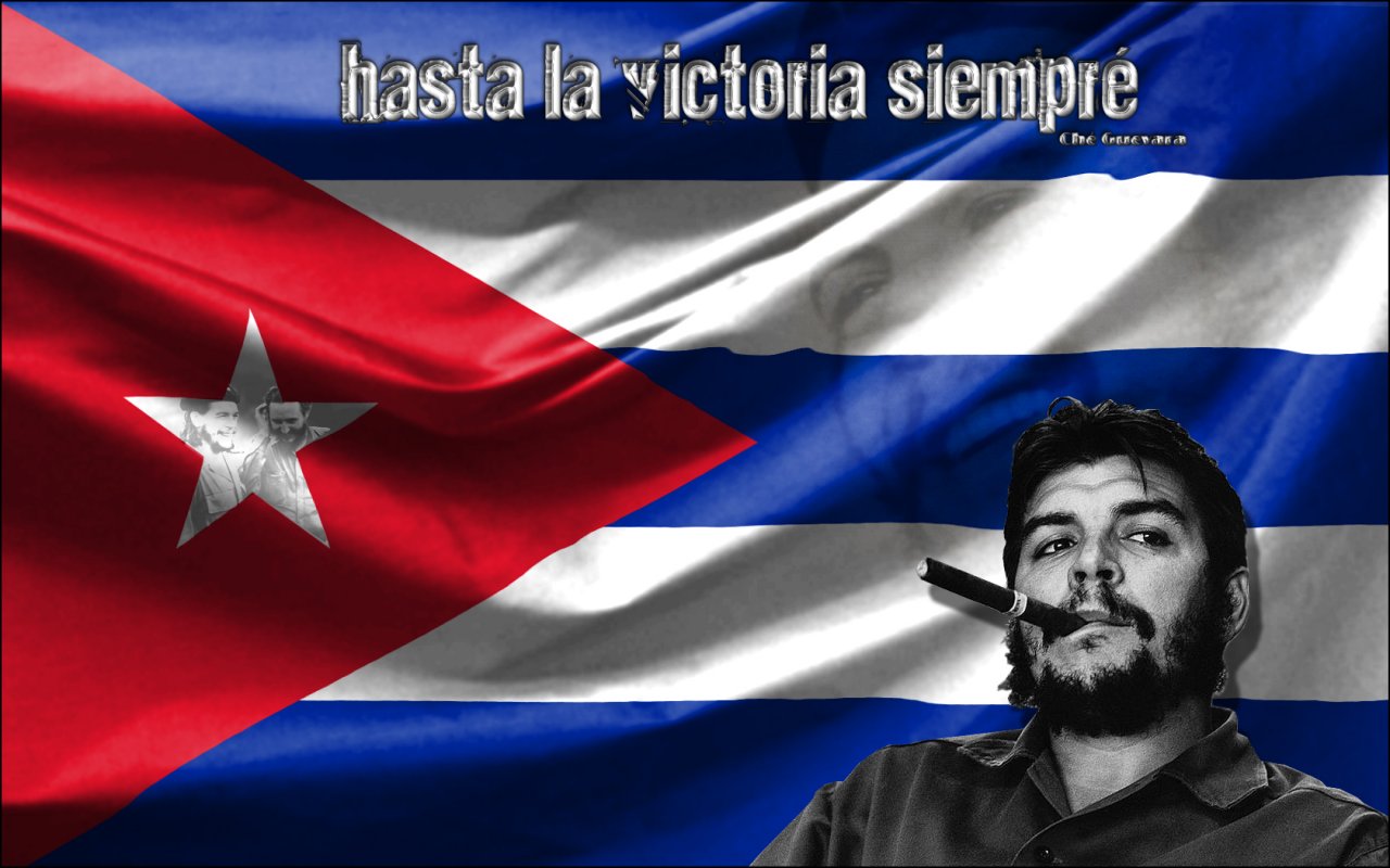 Fonds d'cran Clbrits Homme Che Guevara Hasta la victoria siempr !