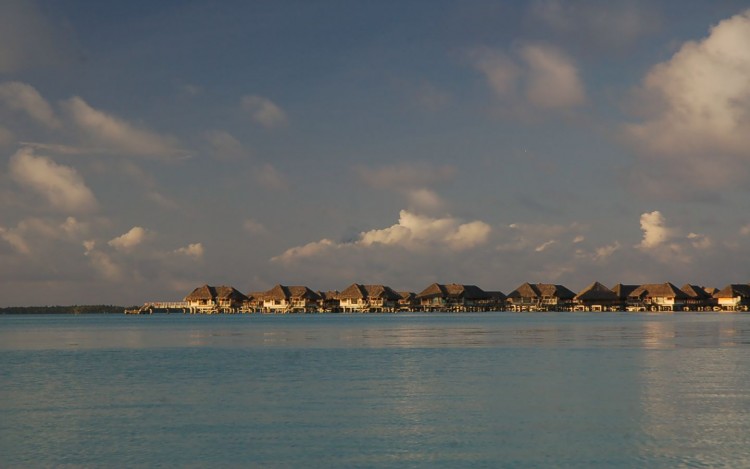 Fonds d'cran Nature Mers - Ocans - Plages Crpuscule