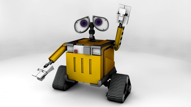 Wallpapers Digital Art 3D - Cinema 4D Wall E