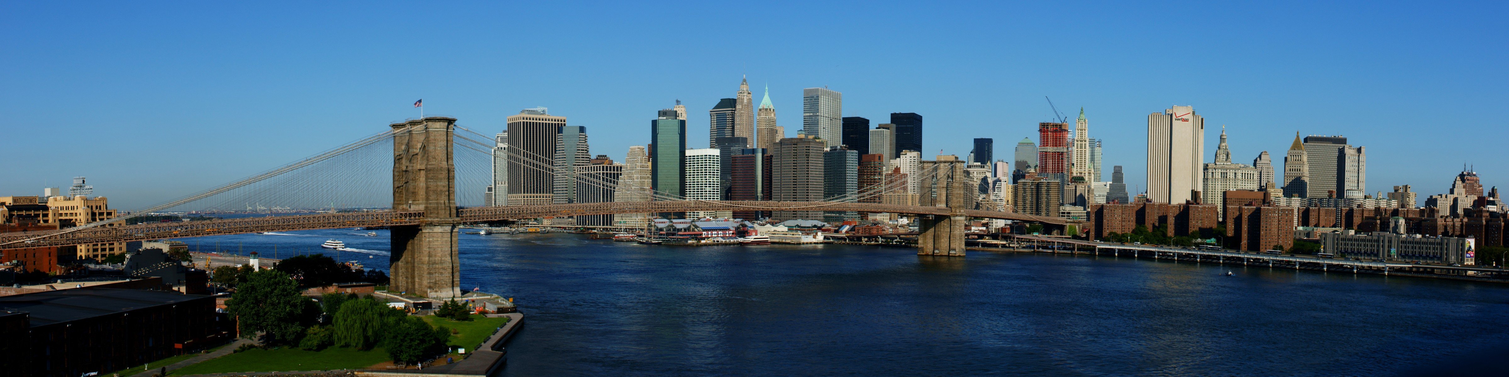 Wallpapers Trips : North America United-States > New York Brooklyn Bridge from Manhattan Bridge